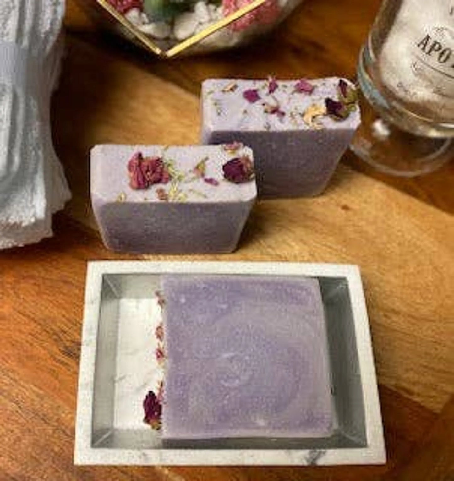 Goat Milk Soap - Plant Based Oils - Lilac Peonies - USA Made