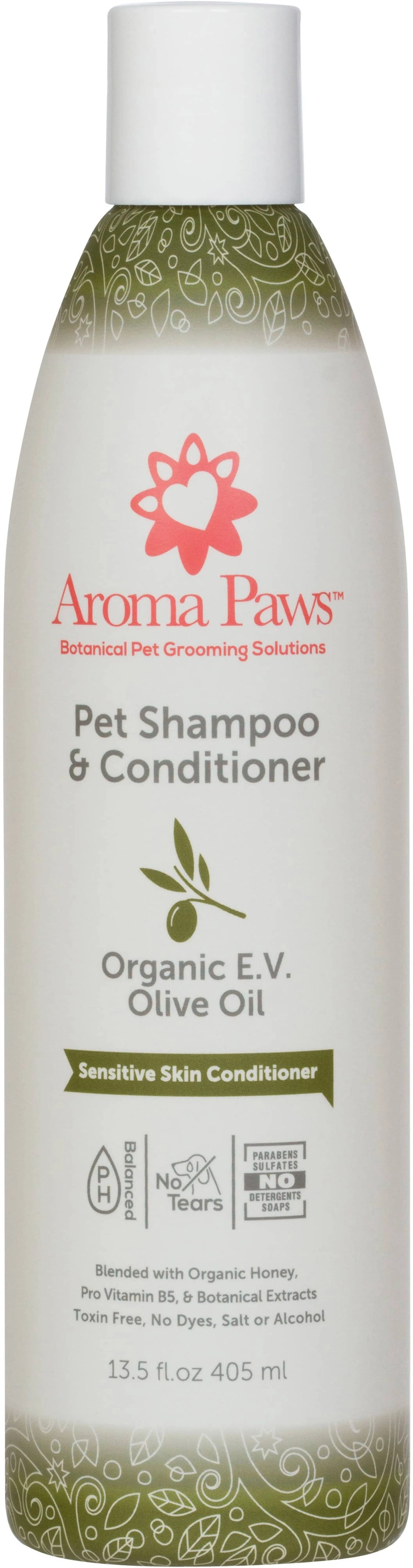 Organic Olive Oil Shampoo and Conditioner - 13.5 Oz - USA