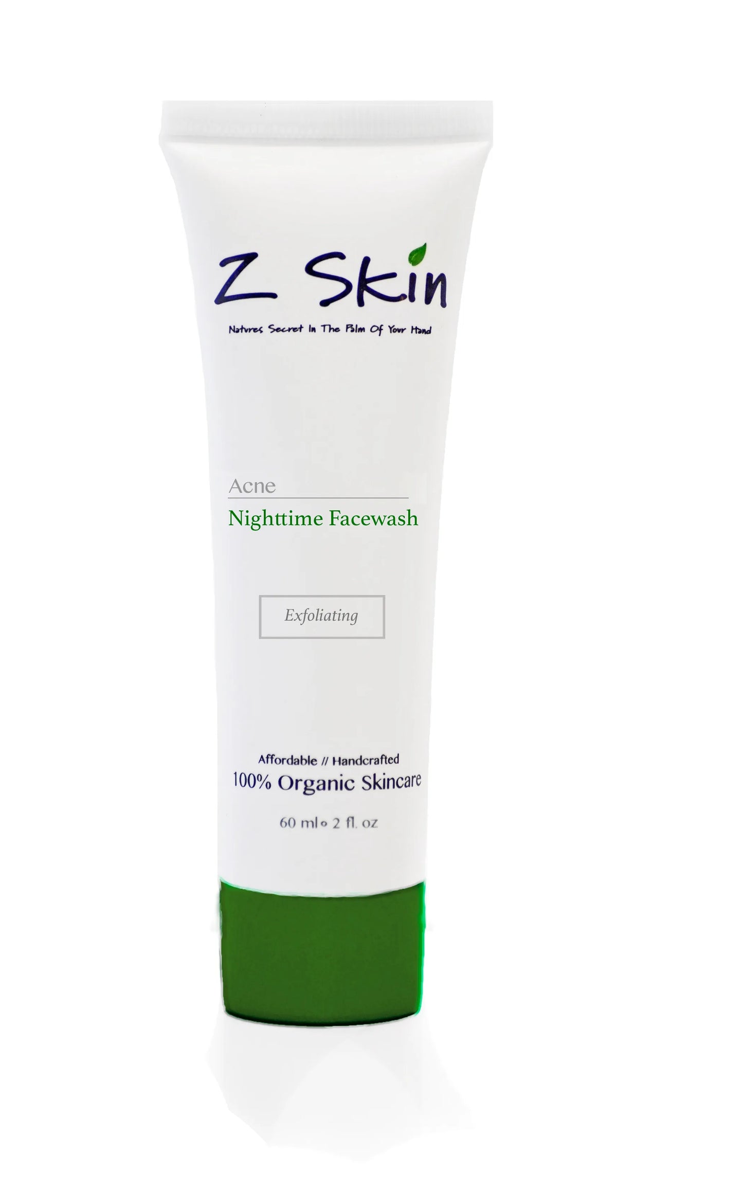 Exfoliating Night Face Wash - Jojoba and Ground Herbs - Cleansing - USA