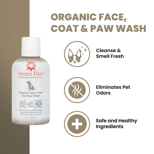 Waterless Pet Wash - Organic Botanical - No-Rinse Style - USA