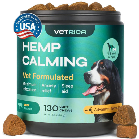 Hemp Calming Chews - Savory Beef - Soft Chew Style - USA