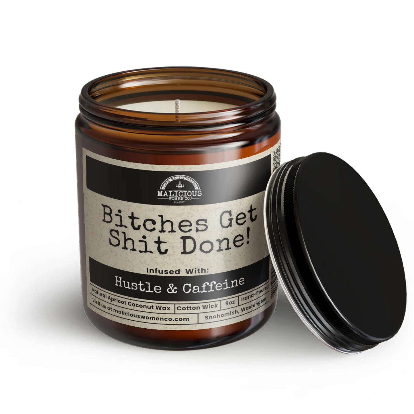 Soy Candle - Organic Soy Wax - Spiced Cinnamon Tea - USA Made