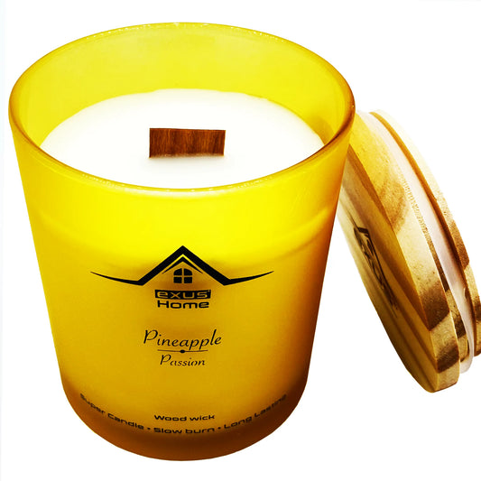 Aromatic Soy Candle - Soy Wax - Pineapple Passion - USA Made