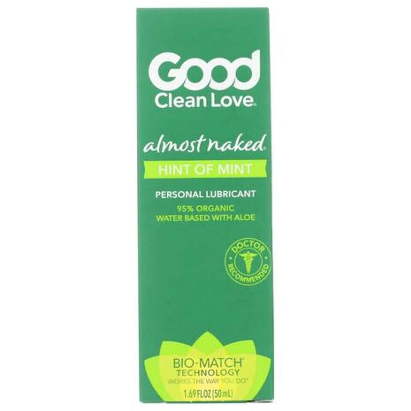 Personal Lubricant - Aloe Based - Hint of Mint - USA Made