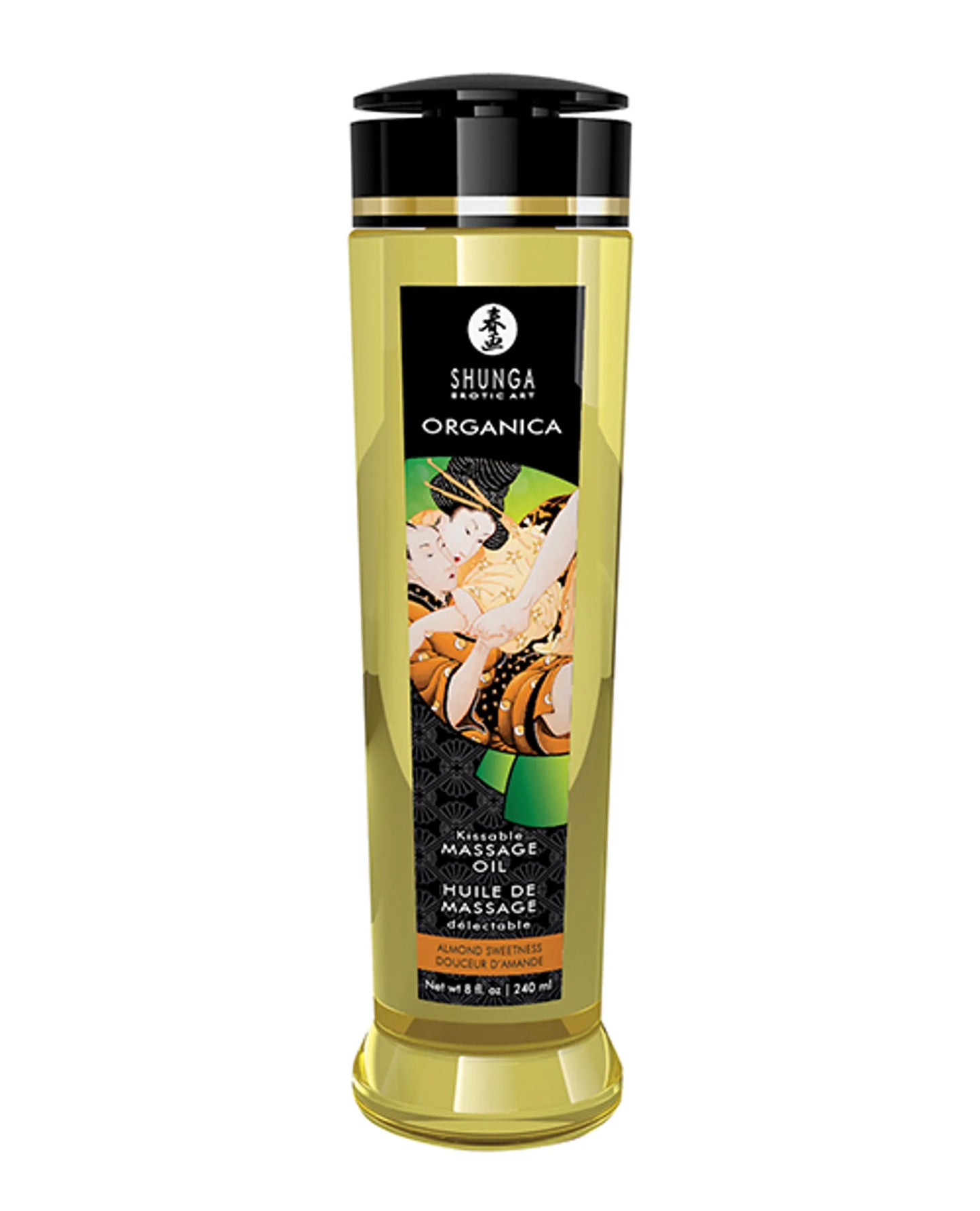 Kissable Massage Oil - Organic Botanical - Almond Sweetness - Canada