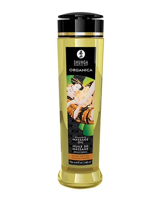 Kissable Massage Oil - Organic Botanical - Almond Sweetness - Canada
