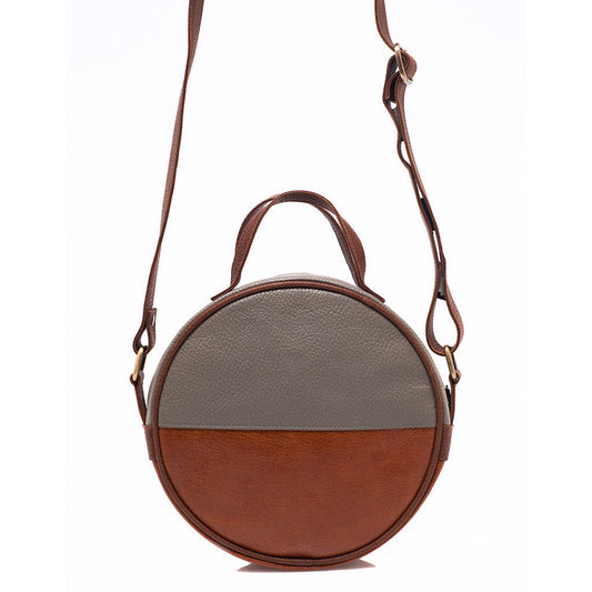 Sora Nomad Eco Leather Moon Bag, Convertible Crossbody & Clutch, Handmade in India