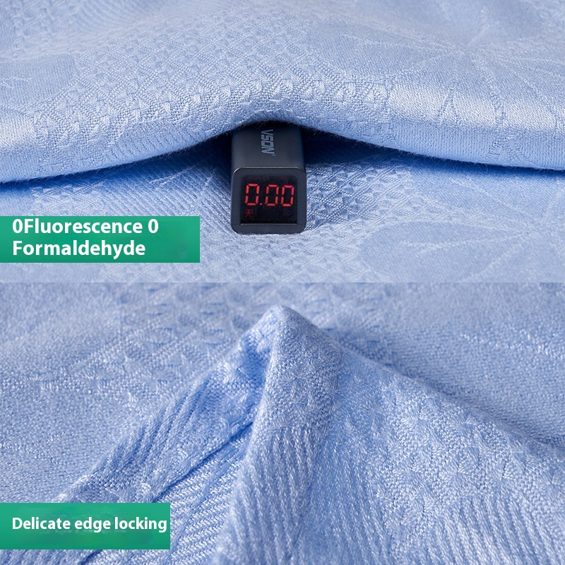 Cooling Bamboo Ice Silk Blanket - Viscose Polyester - Summer Style - USA