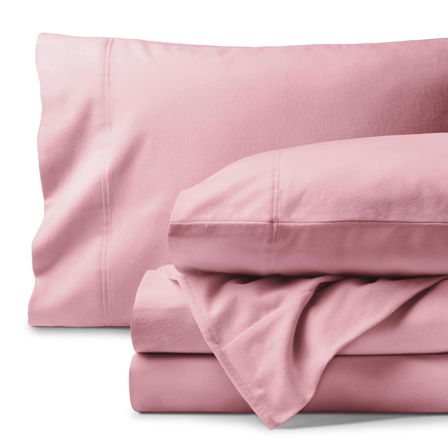 Organic Flannel Twin Sheets - 100% Cotton - Warm Sateen - USA