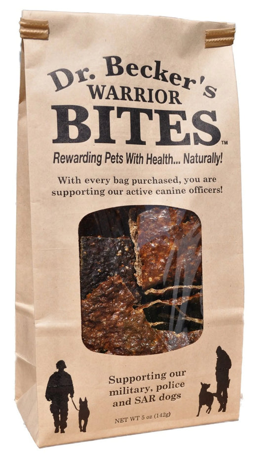 High-Protein Beef Liver Dog Treats - Human-Grade Warrior Bites - 5 oz