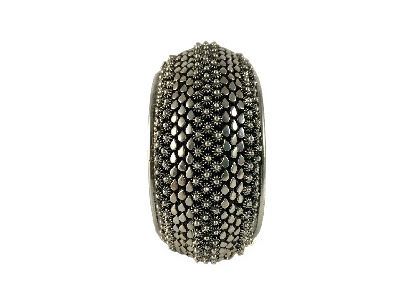 Antiqued Royal Snake Cuff, Laos