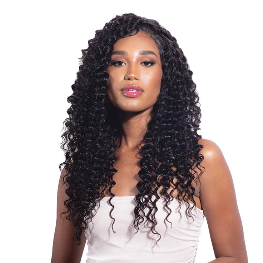 A+ Virgin Remy Deep Wave Human Hair Extensions - 3-Bundle Pack