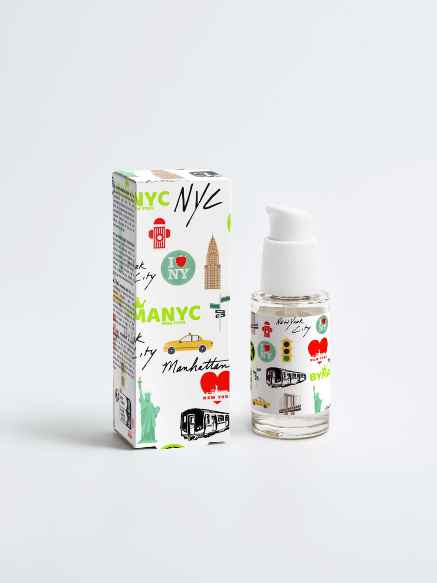 Caffeine Eye Gel - 1% Concentration - Vegan De-Puffer Style - New York