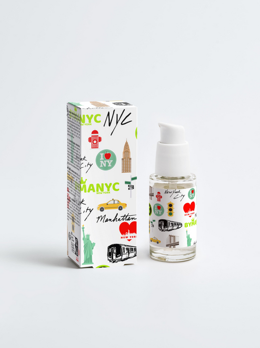 Caffeine Eye Gel - 1% Concentration - Vegan De-Puffer Style - New York