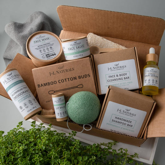 Self-Care Kit - Bamboo and Botanical - 12 Piece System - USA