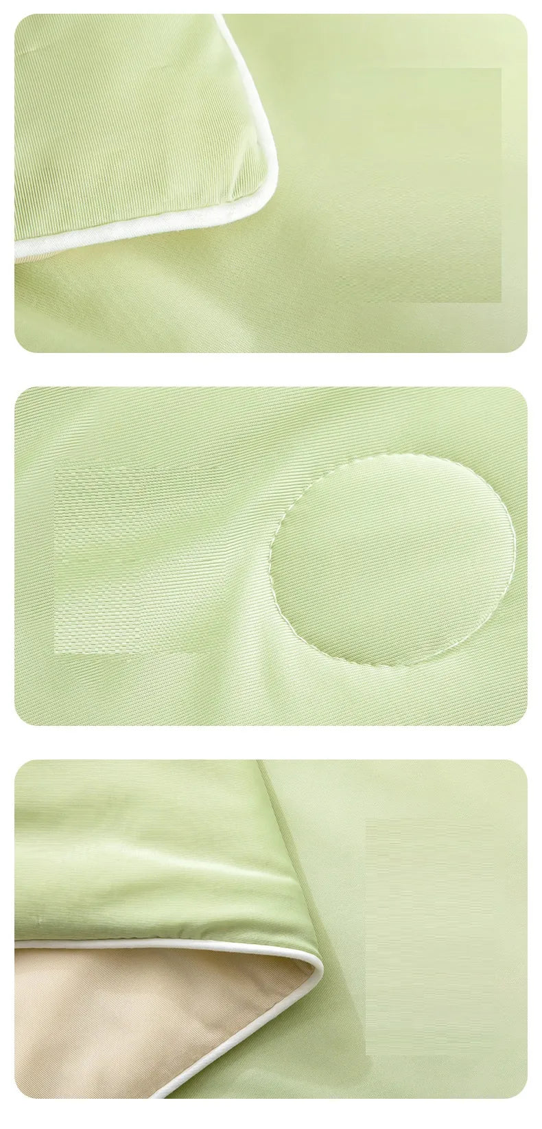 Ultra-Thin Machine Washable Cooling Silk Summer Blanket