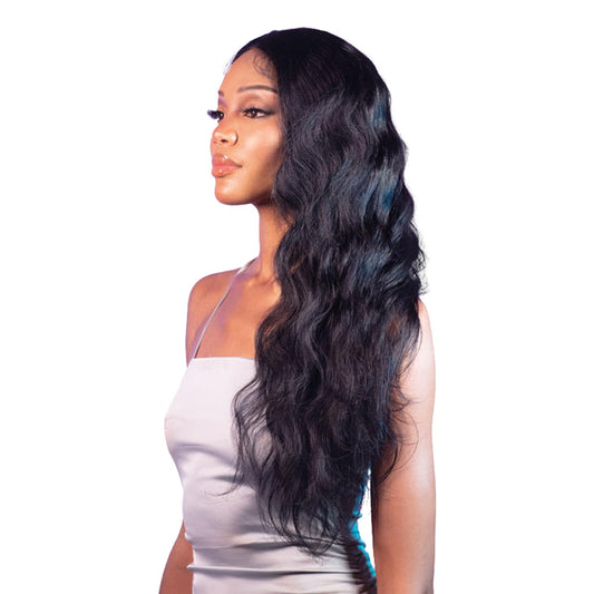 Shake-N-Go Glossy A+ Grade Virgin Remy Hair, 100% Human Hair Body Wave, 10/12/14 Inch, Natural Black