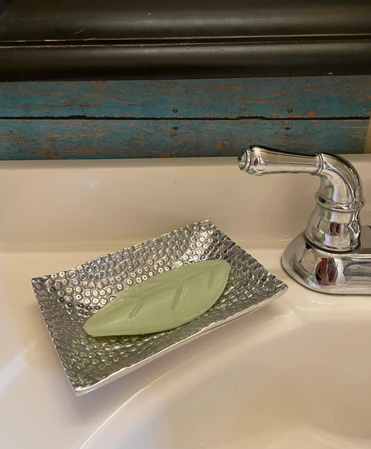 Multi-Purpose Dish - Recycled Aluminum - Minimalist Oval Style