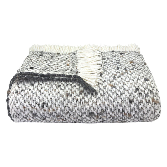 Handcrafted Chunky Alpaca Throw Blanket | Peruvian Artisan Series
