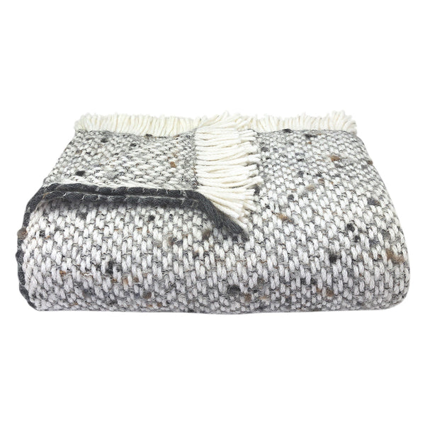 Handcrafted Chunky Alpaca Throw Blanket | Peruvian Artisan Series