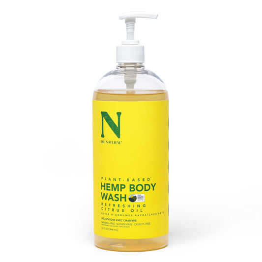 Citrus Hemp Body Wash with Organic Shea Butter – 32 oz
