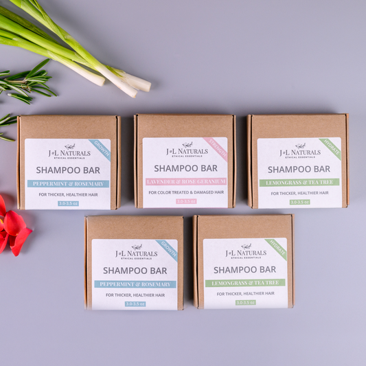 Hydrating Sulfate-Free Shampoo Bar Bundle (5-Pack)